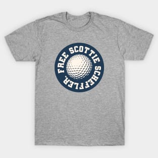 Scottie-Scheffler // Retro Style Design T-Shirt